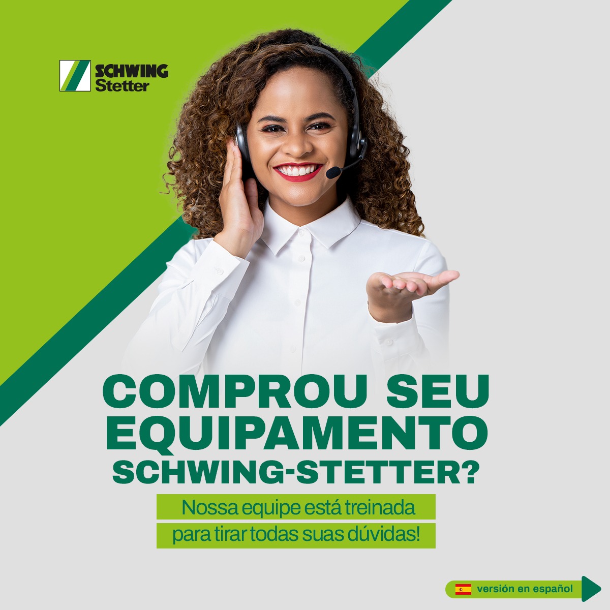 SCHWINGBrasil's tweet photo. Dúvidas sobre seu novo equipamento SCHWING Stetter? Ligue grátis para (11) 0800 770 9876 ou envie um e-mail para: info@schwingstetter.com.br.
Nossa equipe está preparada para te atender! https://t.co/sMWVlIoS2S