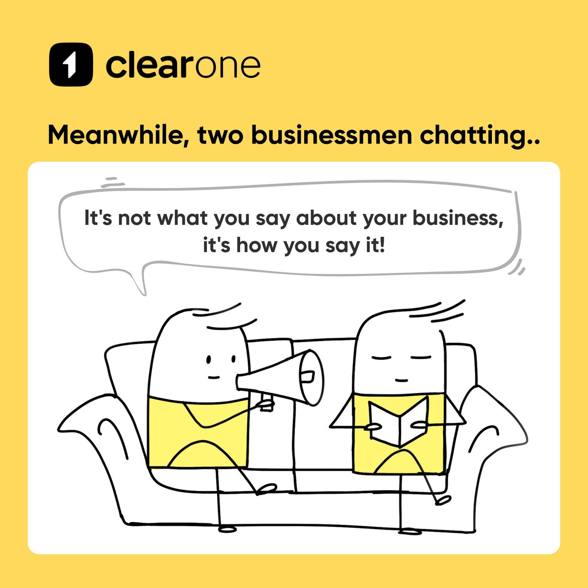 Clr_One's tweet photo. Marketing to your customers has never been this easy! Now create Ads for your business on your ClearOne app and sell your products to customers in one-click. 

#Marketing #Branding #Brand  #Advertising https://t.co/TgHmXV84Yp