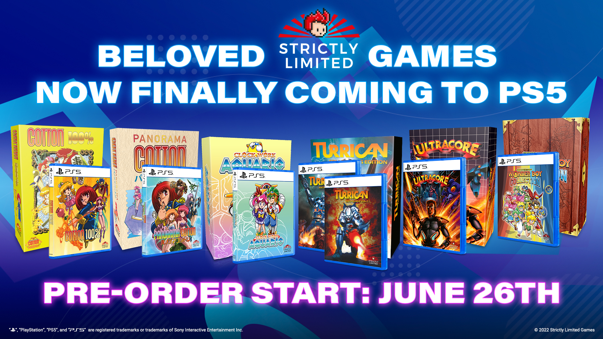Strictly Limited Games PS5 Line-Up