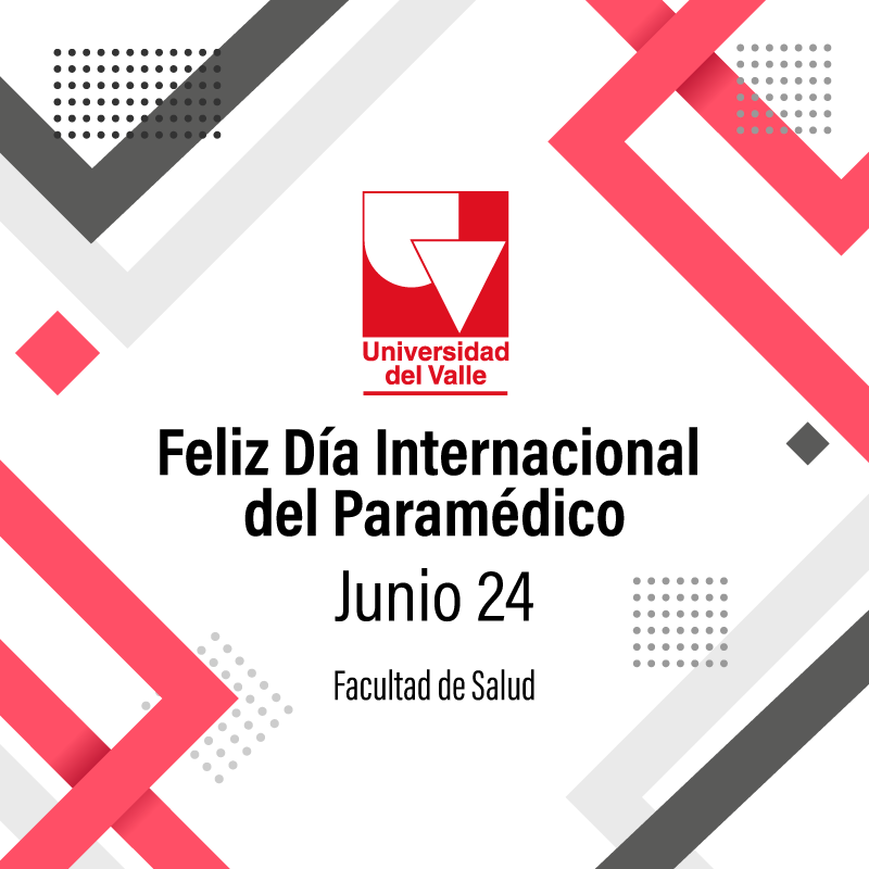 fsaludunivalle's tweet photo. La Facultad de Salud celebra y felicita a los estudiantes y profesionales de ⛑️ Atención Prehospitalaria, por su compromiso en la importante labor de salvar vidas. ⚕️❤️ https://t.co/j8N70fadxB