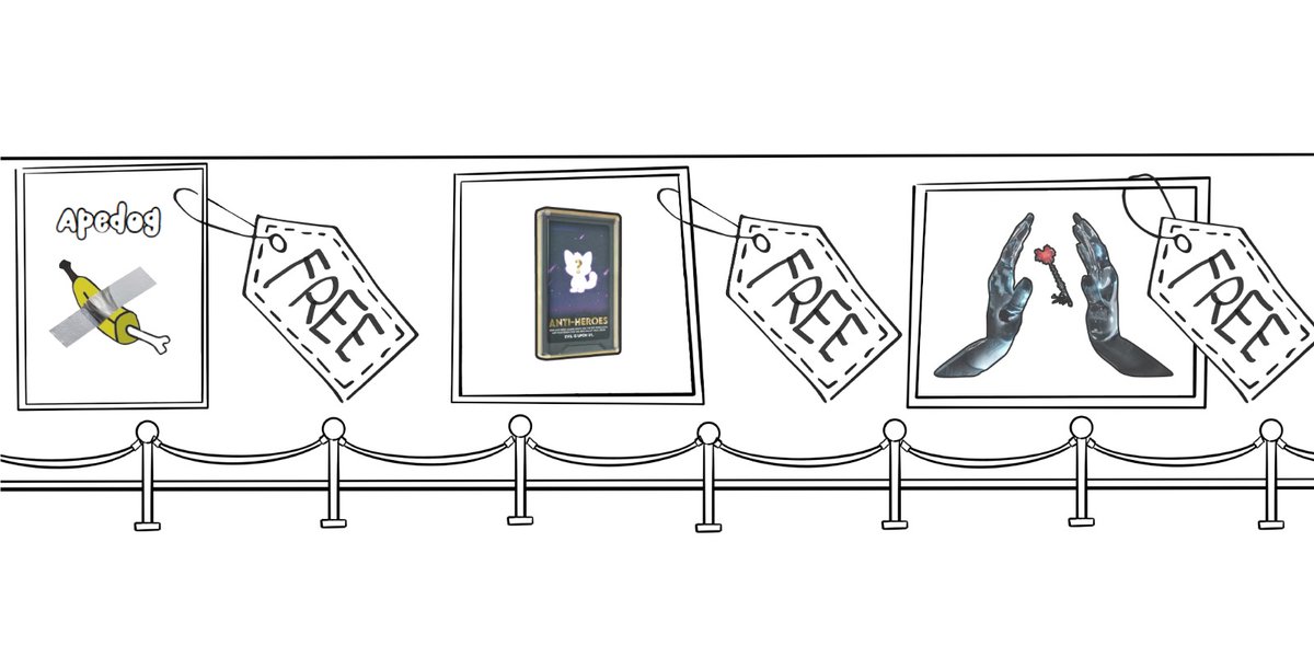 🙈GIVEAWAY 3x FREE NFT

🏆Win:
🍌1x FREE NFT <a href="/apedogwtf/">Apedog</a>
🍌1x FREE NFT @lowkeyalpha_io
🍌1x FREE NFT <a href="/HeroGalaxyNFT/">Monisha Nagaraj</a> (anti-hero)
 
 🦴Follow <a href="/apedogwtf/">Apedog</a> &amp; <a href="/HeroGalaxyNFT/">Monisha Nagaraj</a>  @lowkeyalpha_io 
🦴Like/RT
🦴Tag 3 frens

#NFTs #NFTCommunity #apedog #boob #NFTGiveaway