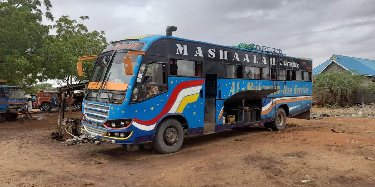 Al-Shabaab militants stop bus heading to Mandera, lecture passengers for hours 

ow.ly/wSeN50JGF8r