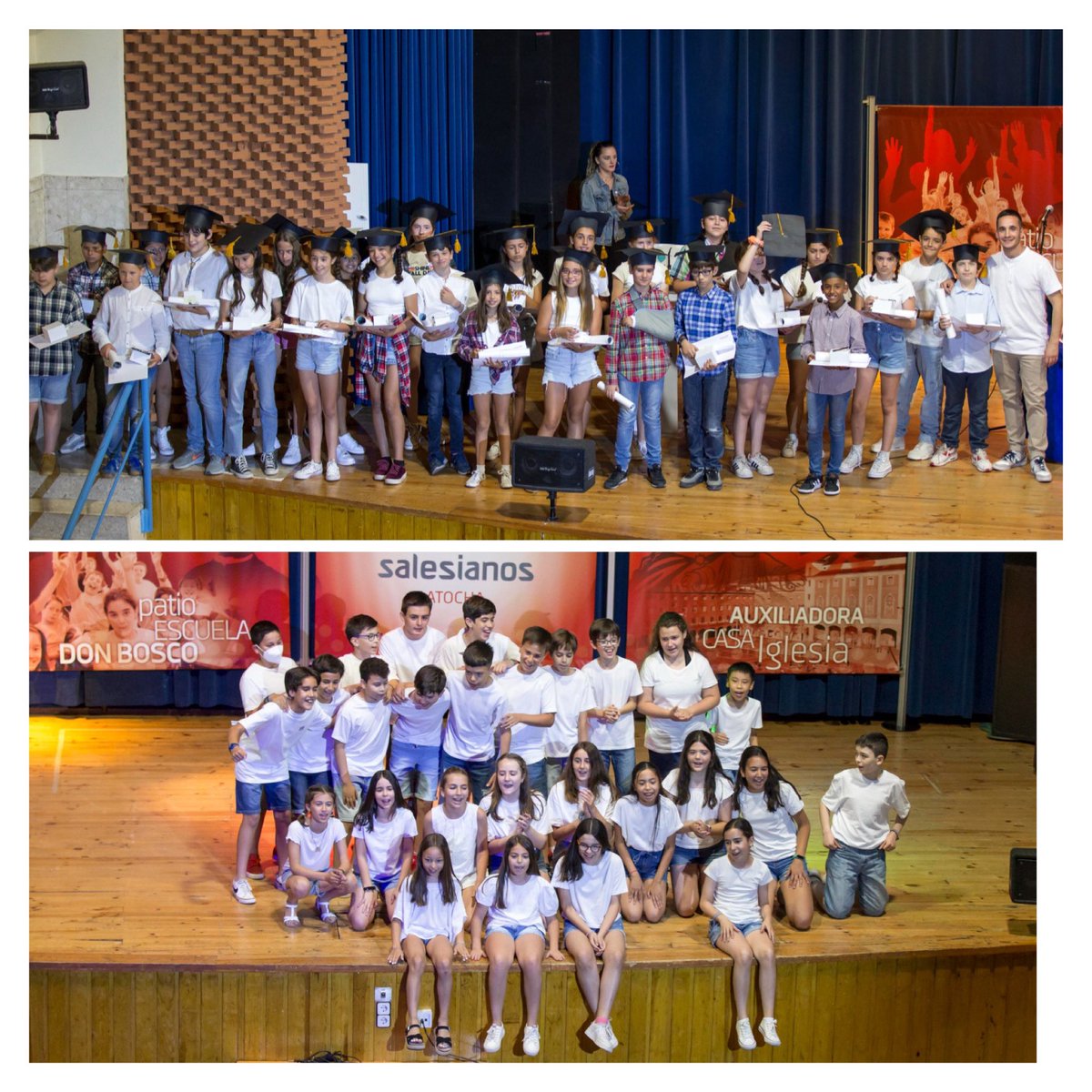 salesianosatoch's tweet photo. Sexto de primaria se gradúa. #Apasionadosxlavida https://t.co/xG3k0KrX9C