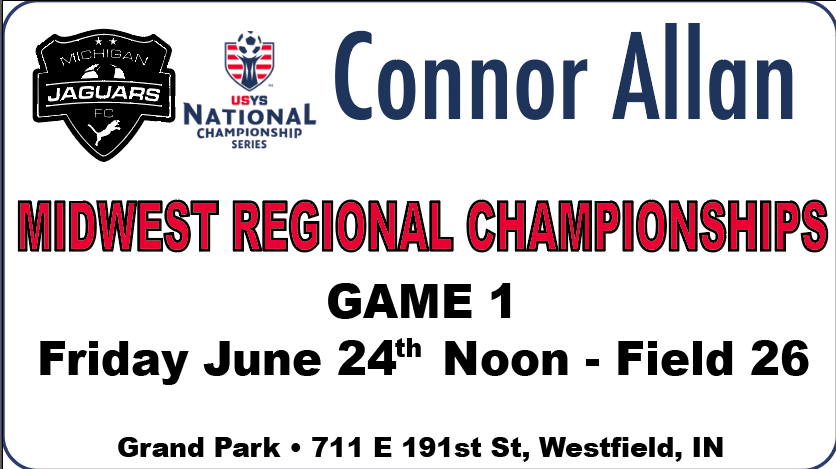 Connor Allan (@connorallan24) on Twitter photo Game 1 for the Michigan Jaguars 05 NLC team at Grand Park for the Midwest Regional Championships!
system.gotsport.com/org_event/even……
<a href="/MichiganJaguars/">Michigan Jaguars FC</a> <a href="/ImCollegeSoccer/">College Soccer Truth ™</a> <a href="/NationalLeague/">National League</a>
<a href="/scoutingzone/">ScoutingZone®</a> <a href="/TopDrawerSoccer/">TopDrawerSoccer</a> <a href="/TopPreps/">AI SEARCH - TOP PREPS AI SPORTS SEARCH ENGINE</a> <a href="/Sports_Recruits/">SportsRecruits</a> <a href="/Co11egeSoccer/">College Soccer Recruiting Resources</a>
#earnyourplace Game 1 for the Michigan Jaguars 05 NLC team at Grand Park for the Midwest Regional Championships!
system.gotsport.com/org_event/even……
<a href="/MichiganJaguars/">Michigan Jaguars FC</a> <a href="/ImCollegeSoccer/">College Soccer Truth ™</a> <a href="/NationalLeague/">National League</a>
<a href="/scoutingzone/">ScoutingZone®</a> <a href="/TopDrawerSoccer/">TopDrawerSoccer</a> <a href="/TopPreps/">AI SEARCH - TOP PREPS AI SPORTS SEARCH ENGINE</a> <a href="/Sports_Recruits/">SportsRecruits</a> <a href="/Co11egeSoccer/">College Soccer Recruiting Resources</a>
#earnyourplace