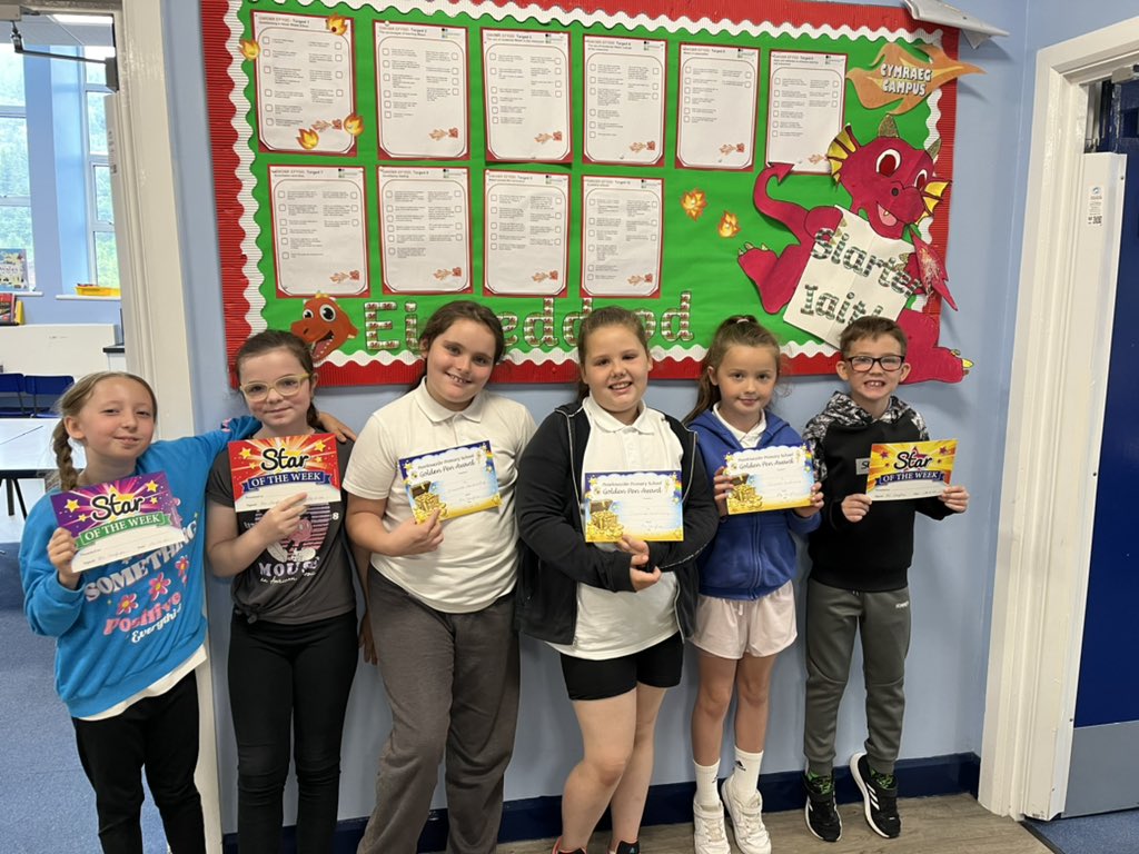 penrhiwceibr's tweet photo. Congratulations to all of our KS2 winners this week. We are very proud of the effort you have put in. Da iawn pawb! 🌟 #dosbarthlaurel  #dosbarthoak #dosbarthmaple https://t.co/qNJTzRTjQT