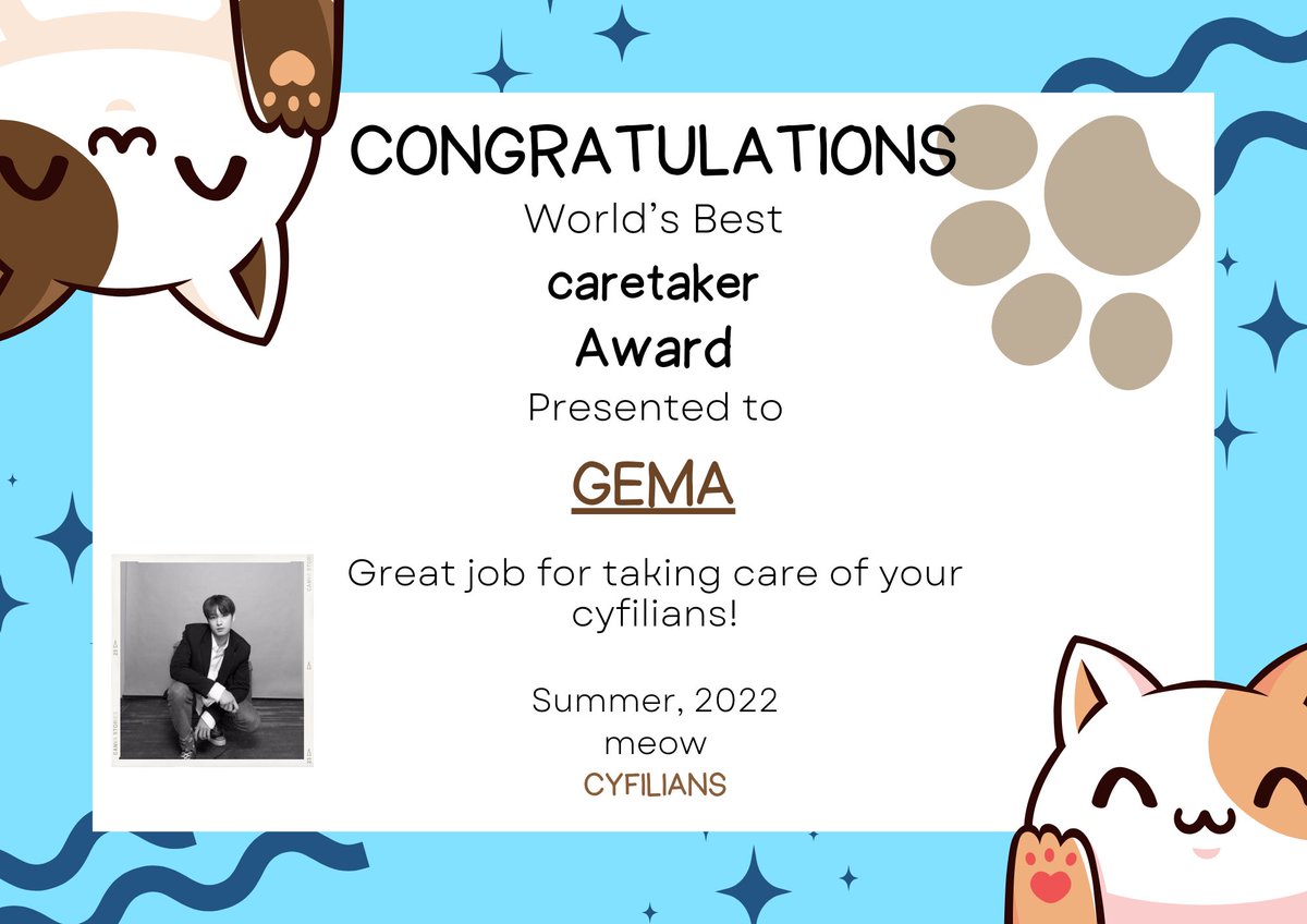 <a href="/cyfleail/">GEMA</a> <a href="/cyfleily/">IT'S TIME TO GO HOME</a> -

ia kembali bersuara, "eits tapi tunggu dulu. aku perwakilan cyfilians mau ngasih sedikit apresiasi buat kak gemima karena udah keren ngejaga kita selama 2 bulan ini. jadi kita punya sedikit hadiah. tolong di jaga seperti malika si keledai hitam yah"

-