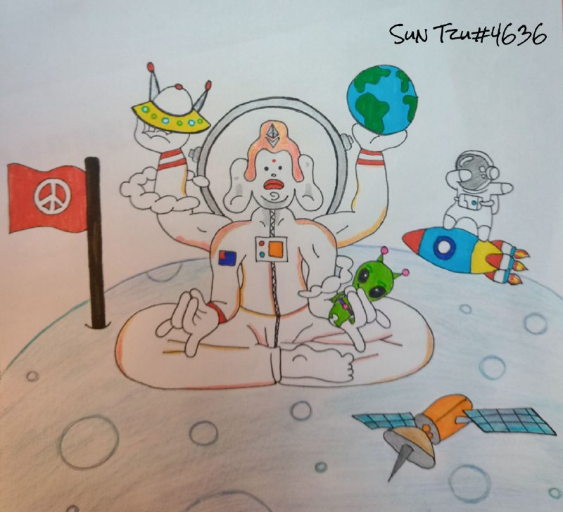jordanisdn's tweet photo. Hello fam... 💕this is my fam art and represents my vision regarding this amazing project... YOKEE MOON
🌏🪐✨🛰️🛸🚀

@Sahred_toy #PrayPal @0xStudio #NFTs #NFTCommunity https://t.co/mKWbfgoZ17