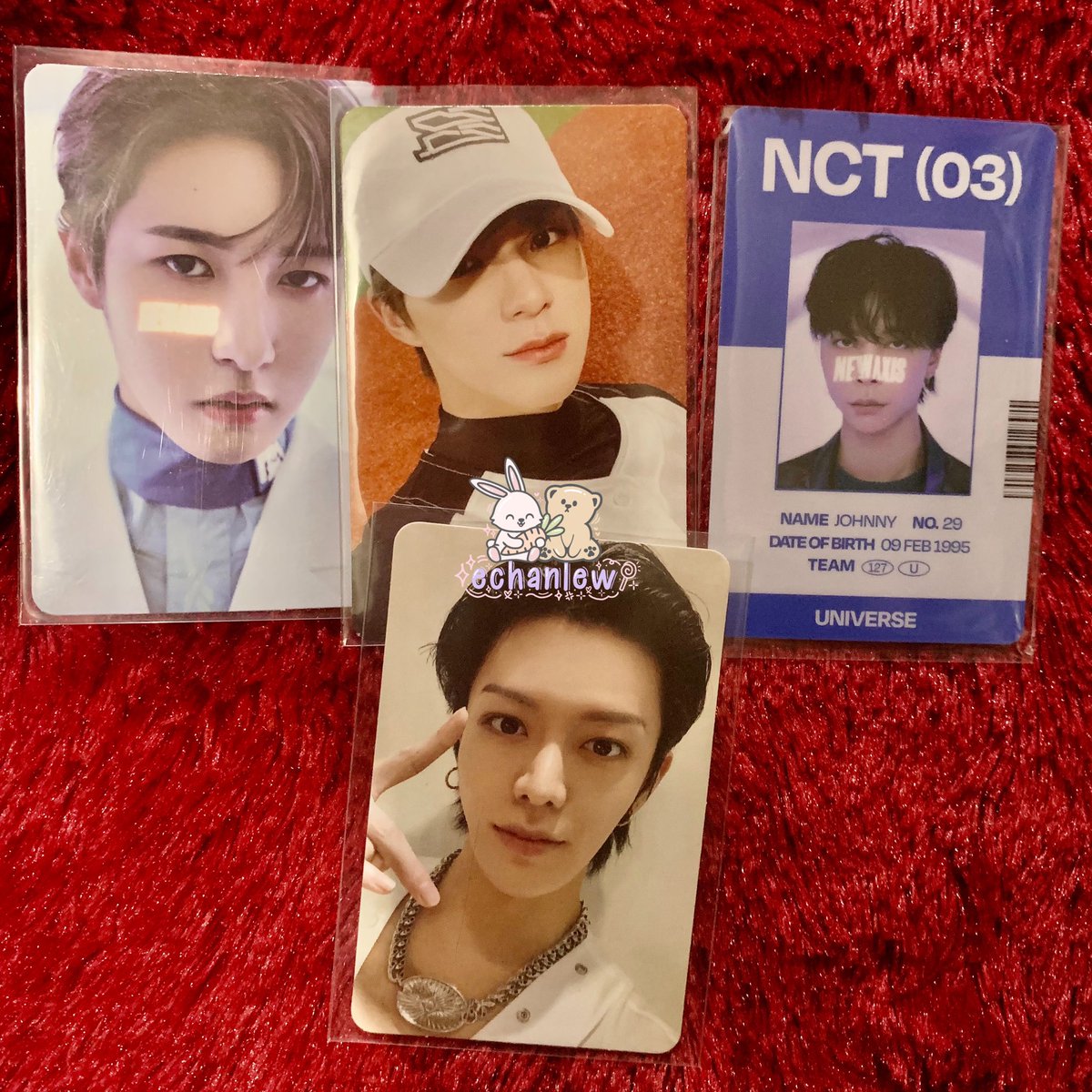 echanlew's tweet photo. wts take all only
• idc universe unsealed ( jeno selca + konsep renjun id johnny) &amp; yuta selca the link 360k 

📍dom solo
jeno have a slight tipis pinggir ga bertekstur kena konsep renjun, keep event shopee https://t.co/MIlws6epfM