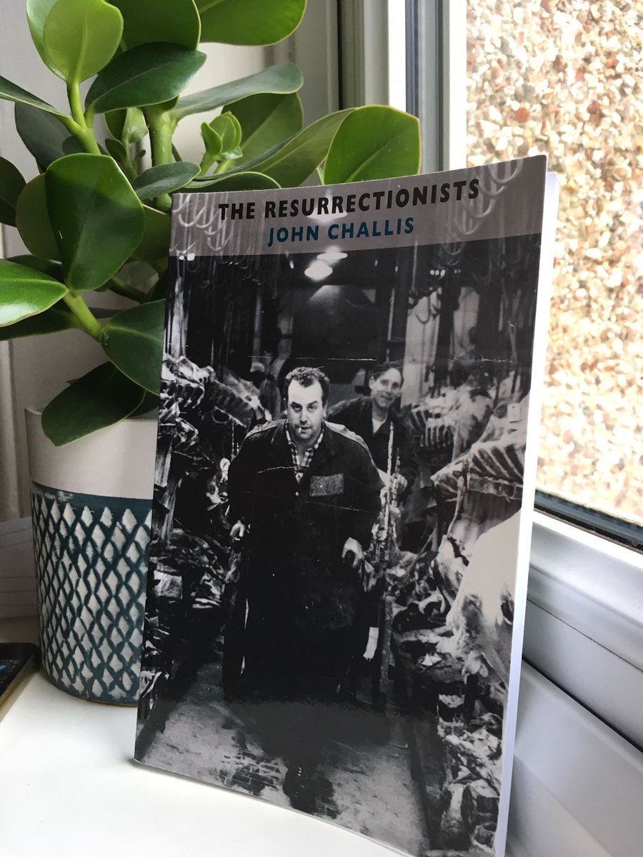johndchallis's tweet photo. It’s been exactly a year since @BloodaxeBooks published #TheResurrectionists - it still seems like a dream to have a book out. Thanks so much to all who’ve read and said nice things. It’s a privilege to have the work out there. https://t.co/YnLzainSSl