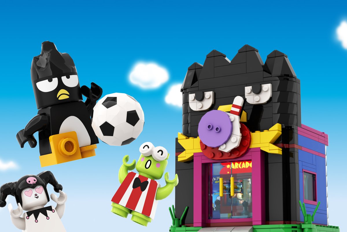 Bulldoozerbrick's tweet photo. My Hello Kitty &amp; Friends LEGO design is loosely inspired by the Supercute Adventures cartoon. It also references artwork and Easter eggs from the history of Sanrio! If the set gets 10k votes from fans, it could become the next LEGO set. Vote now at  https://t.co/fSKSaOfWvE ❤️ https://t.co/WmfAl8Ct1d