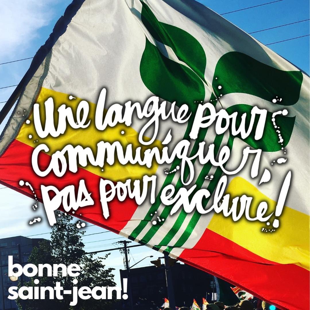 Bonne fête de la Saint-Jean à toustes! Prenons la journée pour célébrer la francophonie partout au Manitoba et au Canada 🥳

#frmb #frcan #BonneStJean
