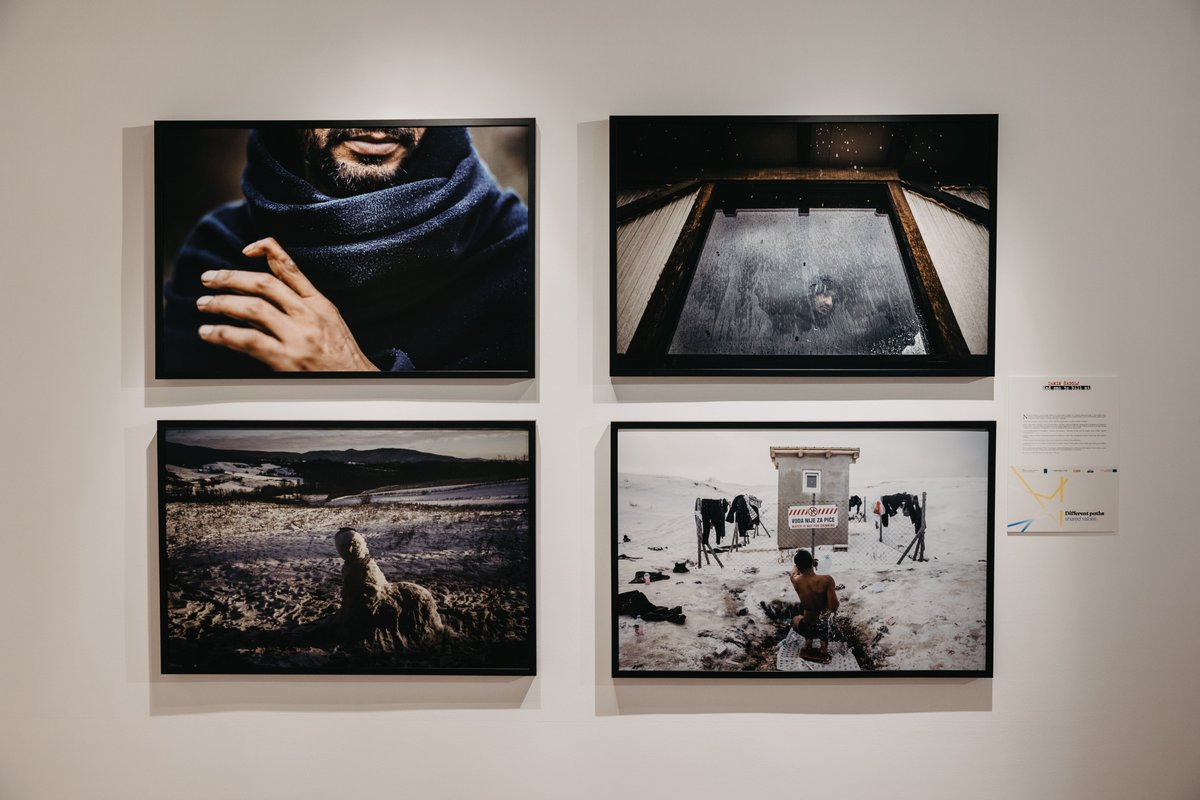 CGOCCE's tweet image. 📸 Fotopriča izložbe „ON THE MOVE”

Više u našoj #FB galeriji 👉 bit.ly/3NndilM

#cgocce #DifferentPaths #CommonValues