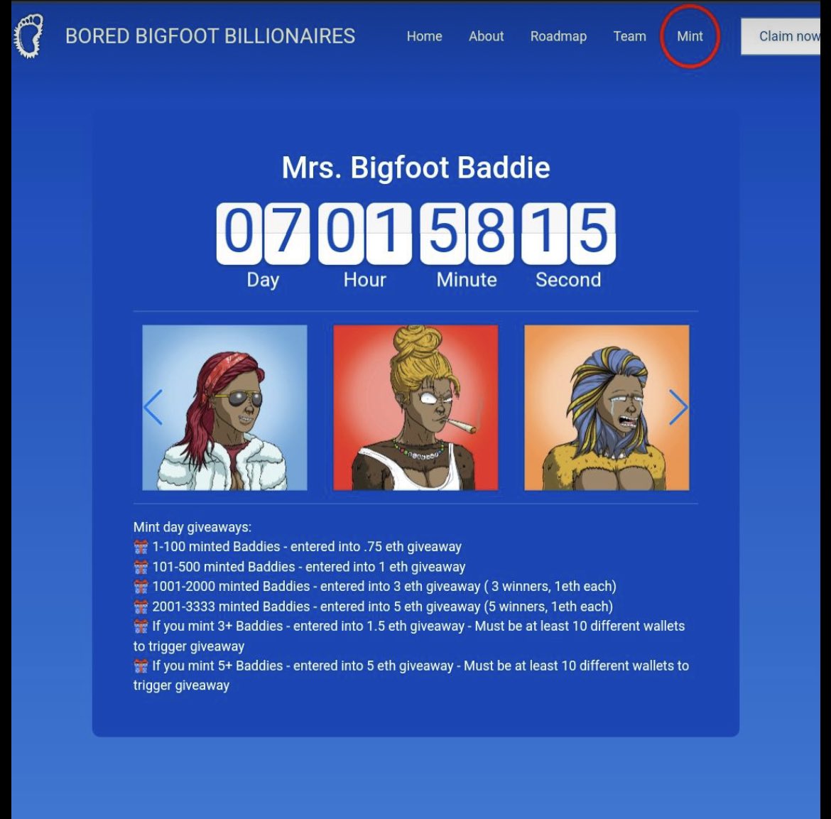 boredbigfoots's tweet photo. It’s the final countdownnnnn!

Put that in your pipe and shmoke it!

#Baddies #NFTs #NFTCommunity https://t.co/3l9lIRgyrZ