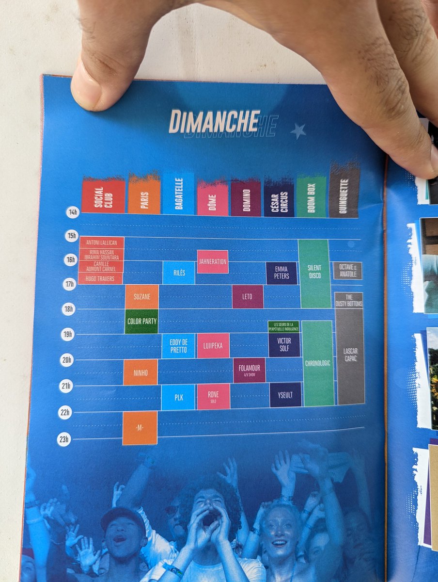 Vanmig's tweet photo. #solidays #timetable https://t.co/za8rYcubYo