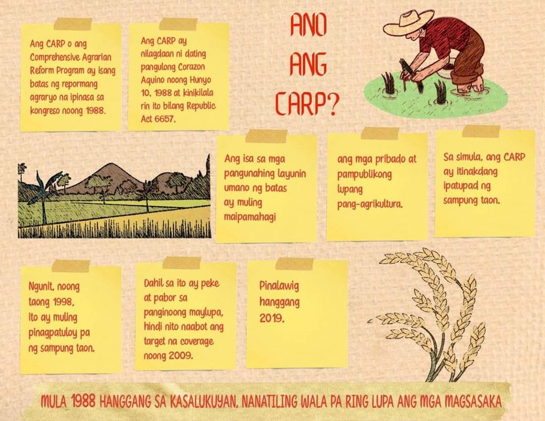 ruwa_ph's tweet photo. [FREE ZINE ON CARP AND GARB!]

If the Comprehensive Agrarian Reform Bill already exists, why are there still landless farmers? https://t.co/hO0qNJMiQD