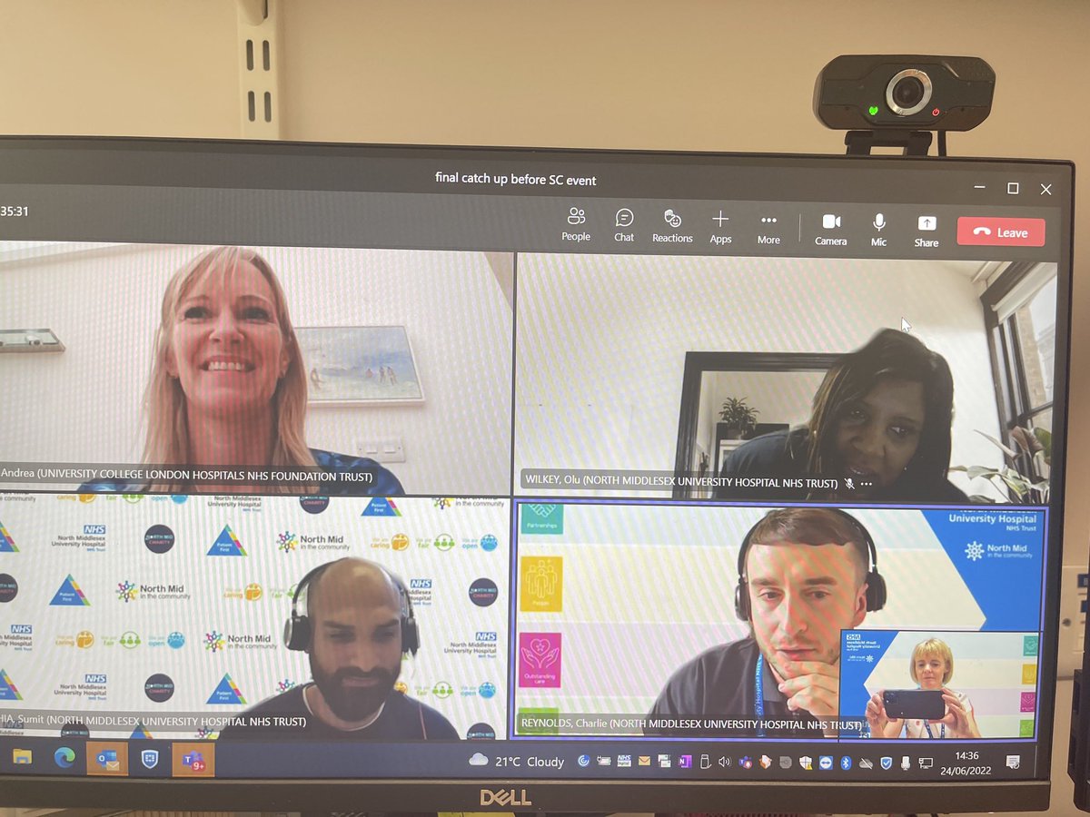 Amazing final catch-up of the ⁦@NorthMidNHS⁩ ⁦<a href="/WhitHealth/">Whittington Health NHS Trust</a>⁩ ⁦<a href="/uclh/">UCLH</a>⁩
before our amazing #sicklecell event ⁦<a href="/SpursOfficial/">Tottenham Hotspur</a>⁩ 

An amazing 200 #cyp and 500 families members signed up 🎉

⁦<a href="/AndreaYLeigh/">Andrea Leigh</a>⁩ ⁦<a href="/OluWilkey/">Olu Wilkey</a>⁩ ⁦⁦<a href="/jan75y/">Janine Younis</a>⁩