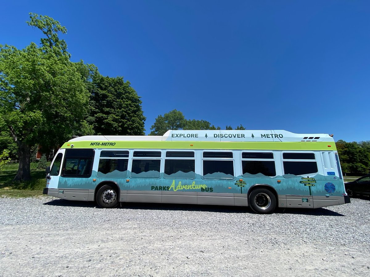 Tomorrow <a href="/NFTAMetro/">Metro Bus & Rail</a>'s Parks Adventure Bus heads to Chestnut Ridge Park, and it looks like it'll be a beautiful day to be outdoors. Don't miss out on your free ride there and back!
metro.nfta.com/programs/parks…