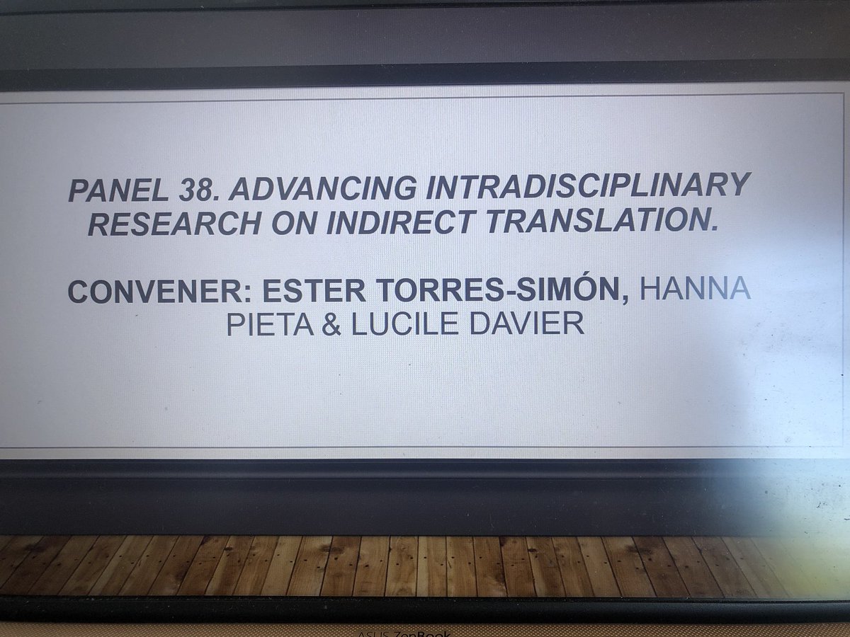 ETorresSimon's tweet photo. After an excellent panel on #IndirectTranslation , now following a panel on #WorldLiterature https://t.co/l0dNFJegVa