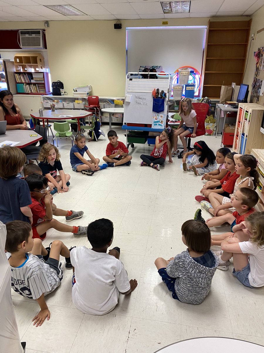 Our last morning meeting- student led. These kids are amazing!