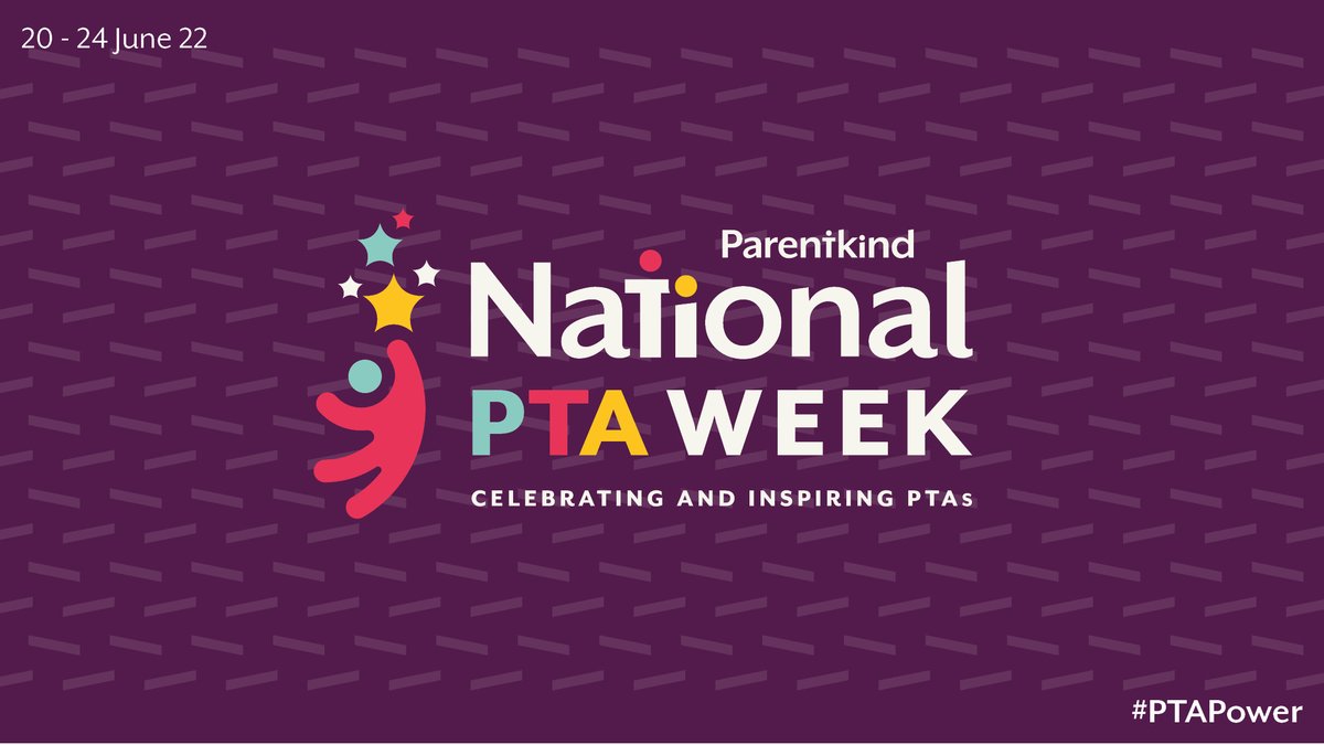 EstynHMI's tweet photo. Power-up your PTA for the year ahead with Parentkind’s #NationalPTAWeek 2022.
Running from 20–24 June they’re hosting a suite of workshops for PTAs, helping them to raise more money, reach more parents & learn from each other. Sign up & join in
https://t.co/f6qq42qCnQ
#PTAPower https://t.co/KalOQeaICB