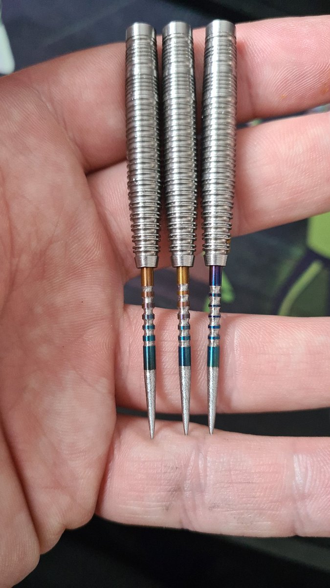 EagleDarts1's tweet photo. Some special request points done today. https://t.co/fbHvLAzard