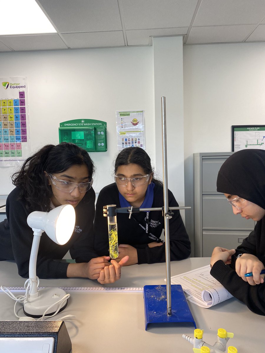 Investigating the effect of Light Intensity on the rate of Photosynthesis with 9.4 today 🌿💡