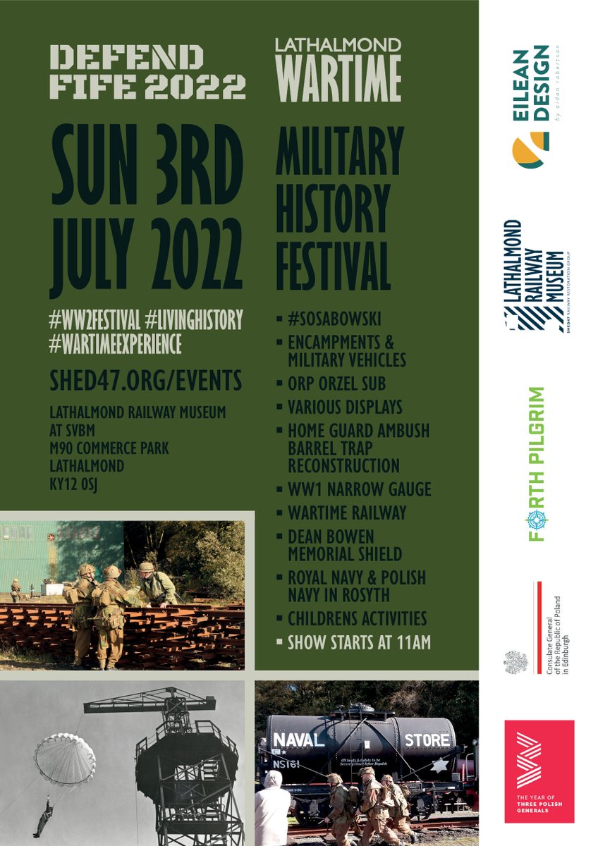 Shed47RRG's tweet photo. Just over a week to go, not long now!
#WW2Festival #LivingHistory #WartimeExperience #Sosabowski https://t.co/TI24BOwfZK