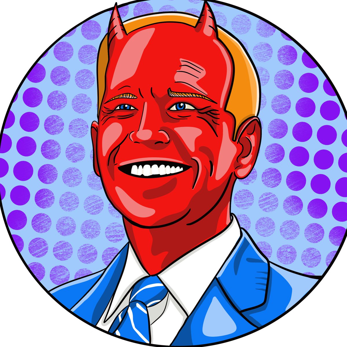 rogerah18's tweet photo. Happy Friday y’all . #nftart #popart #potusdevil #devilart #politicalart #potusmeme #NFTs #NFTCommunity https://t.co/qbrp5DrCNf