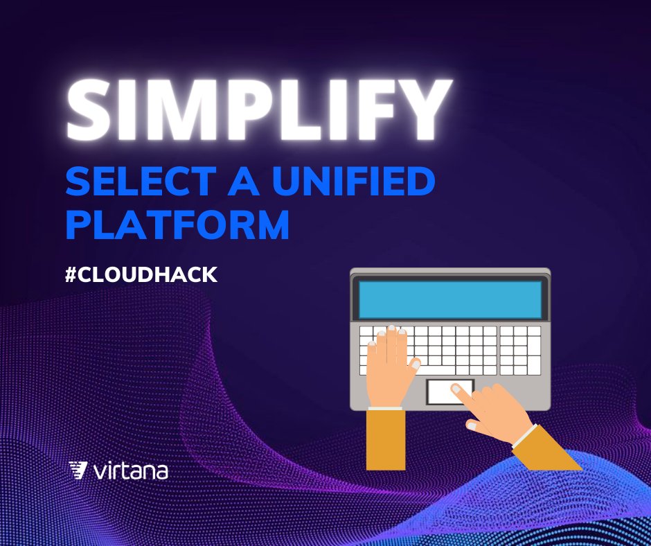 VirtanaCorp's tweet photo. #CloudHack of the day: SIMPLIFY your IT infrastructure.
Select a unified platform and manage your entire IT #Infrastructure across on-premises, public cloud, and #HybridCloud deployments.
👉🏾 https://t.co/X4iGHawFEW
#TechAdvice #CloudComputing #DigitalTransformation https://t.co/O0Rd9WmBot