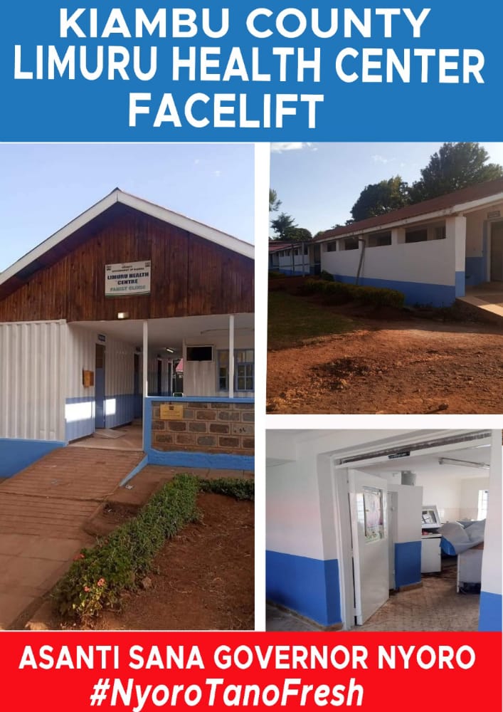 STEPHENGITAUMU1's tweet photo. With Nyoro comes a face of a healthy health facility
#AsanteNyoro https://t.co/xR4y8H9ld8