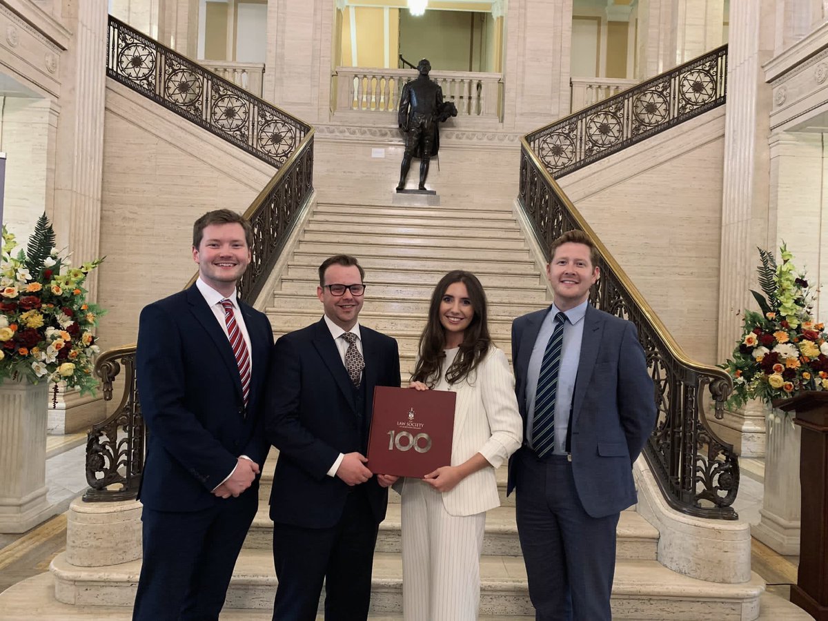 Delighted to be celebrating #100years of <a href="/LawSociety_NI/">Law Society of Northern Ireland</a> at the Centenary Book Launch yesterday at Stormont ⚖️