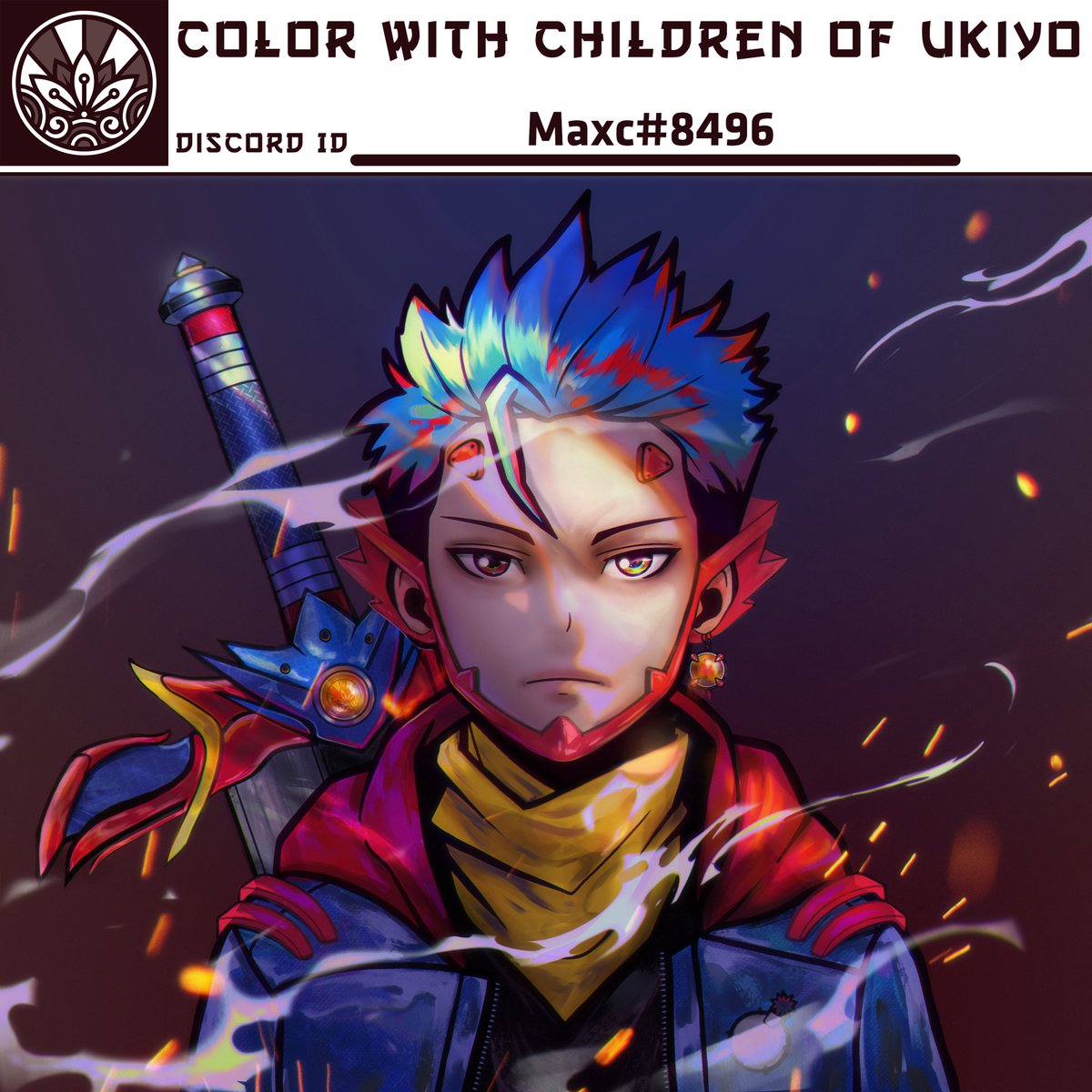 alle_pv's tweet photo. @childrenofukiyo My version #KeepersOfTheSanctuary #ColorCoU #childrenofukiyo https://t.co/LHKPWqEchk