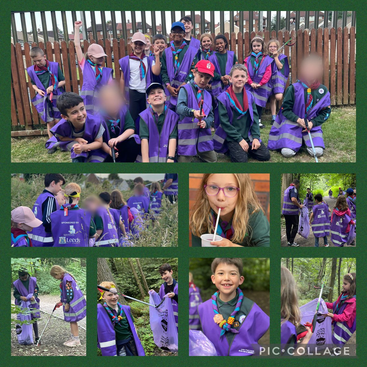 Yesterday as part of #30dayswild, both sections completed a #litterpick around @ManorfieldHall 
We filled bags with cans, glass bottles, cigarette butts & a few random car parts! #skillsforlife #beavers #cubs #scouting 

@BITMO_LS10 @loveleedsparks @YorksWildlife @LitterFreeLeeds