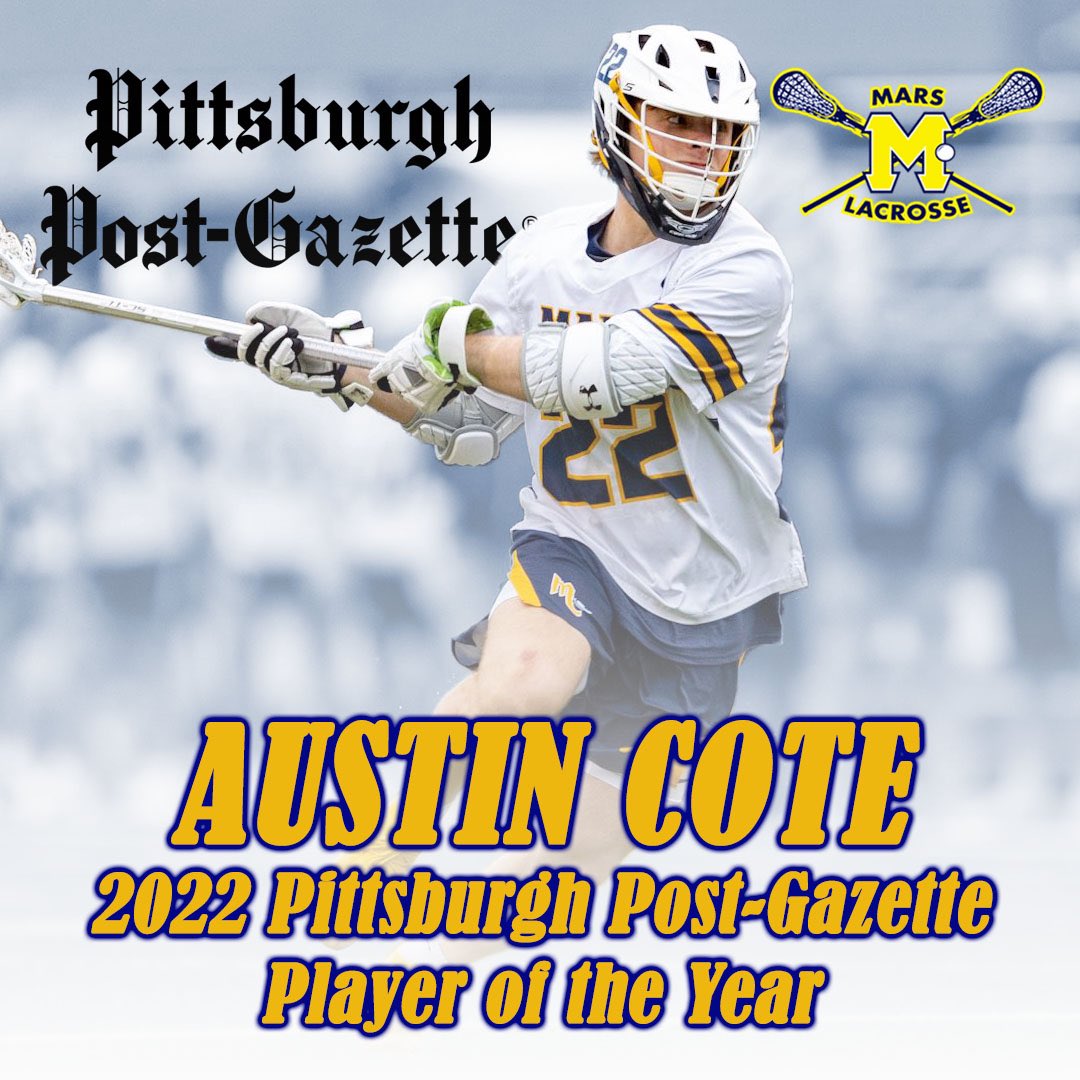 planetslax's tweet photo. Congratulations to @apcote20 on being named the @PittsburghPG Player of the Year! https://t.co/Qp2vSLMKA4