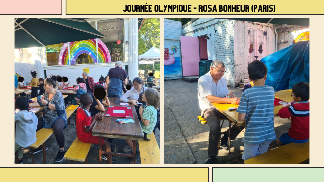 FF_Bridge's tweet photo. Hier, dans le cadre de la Journée Olympique, 80 enfants ont participé à une rencontre #petitbridge organisée au Rosa Bonheur à Paris. #intergenerationel
@cgadet @Academie_Paris @CTorossian_Off @PapNdiaye https://t.co/HhTb2rmvqO