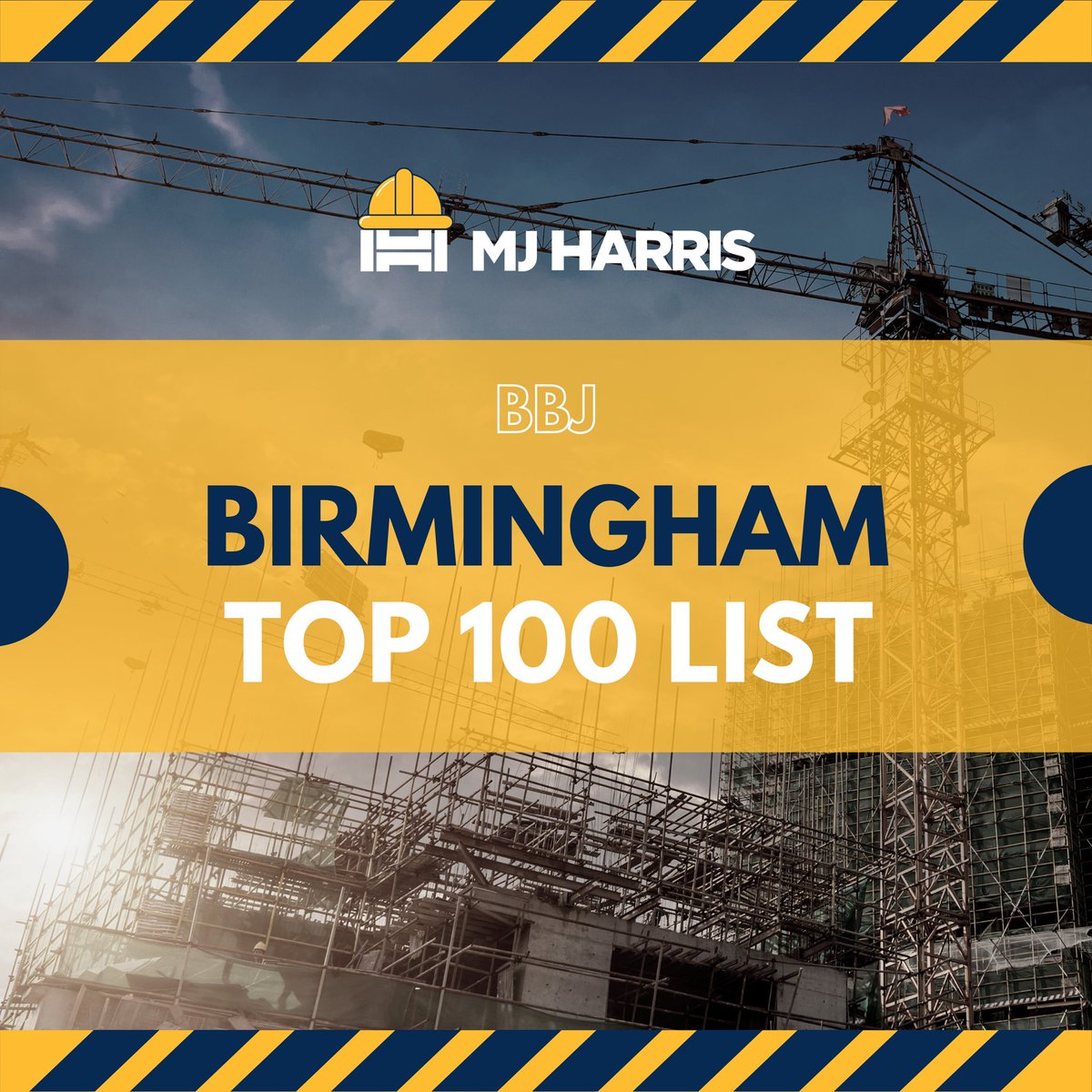 M. J. Harris was ranked #33 on the Birmingham Top 100 List by the Birmingham Business Journal!