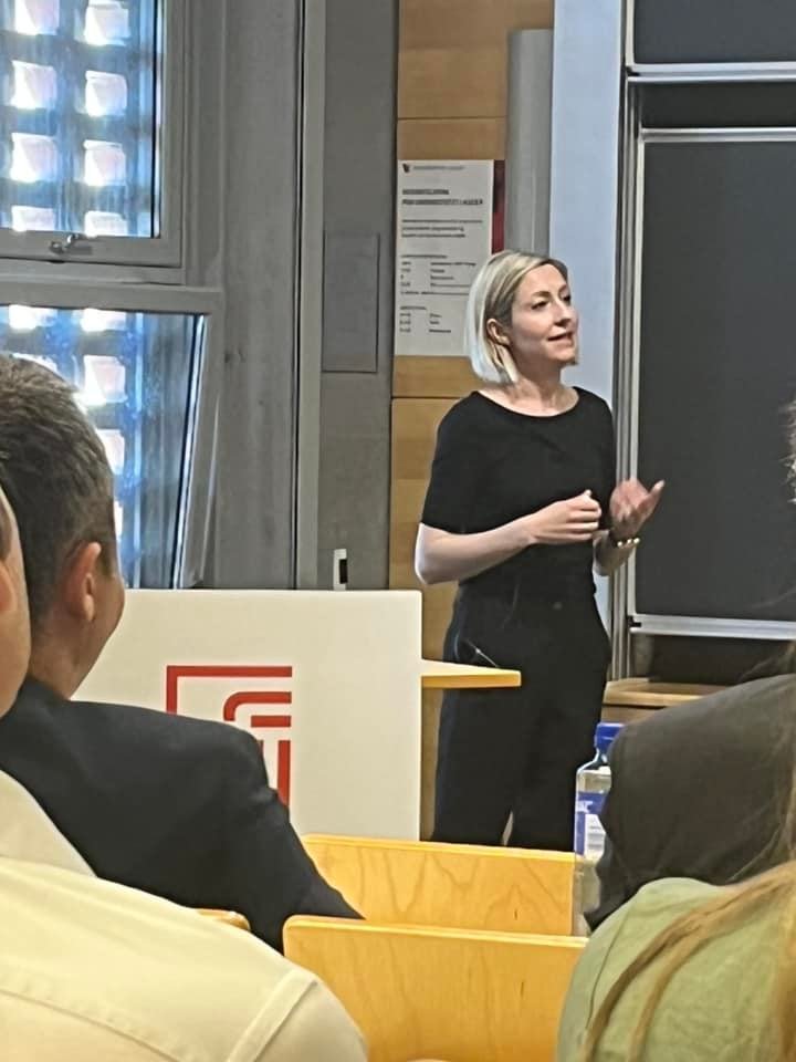 UIA_ISL's tweet photo. Through a successful, inspiring, pedagogical, and academically relevant doctoral defence, our dear colleague Sara Blåka, can now titulate herself “Dr. Blåka”. Many many congratulations Sara from all of the department!!! 🇳🇴🇳🇴🎓🎓🥳🥳 https://t.co/kUp9Nh0sK8