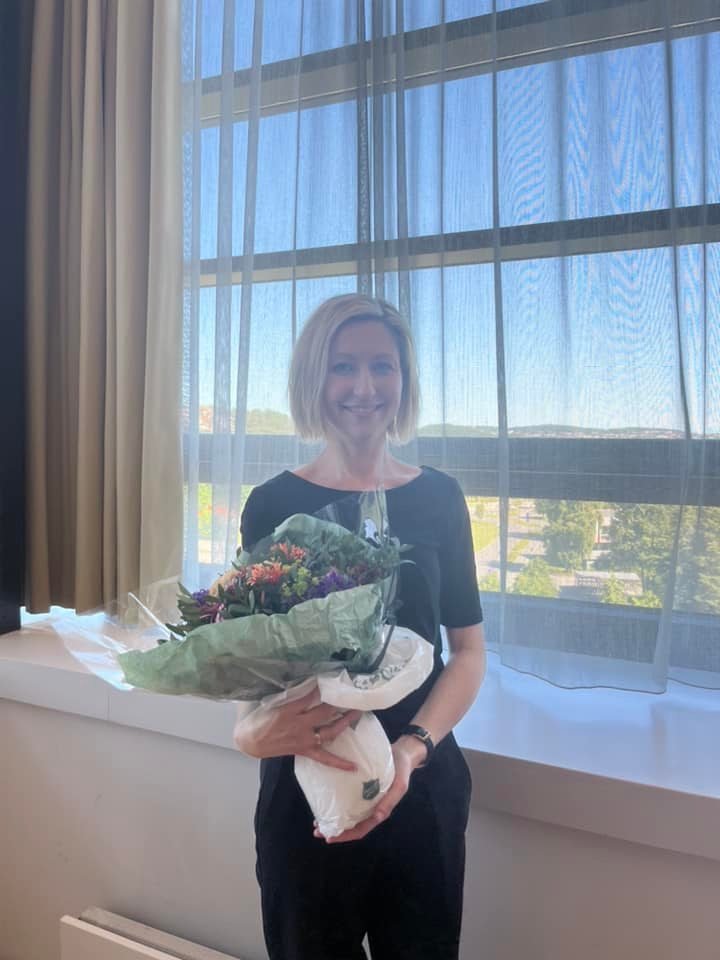 UIA_ISL's tweet photo. Through a successful, inspiring, pedagogical, and academically relevant doctoral defence, our dear colleague Sara Blåka, can now titulate herself “Dr. Blåka”. Many many congratulations Sara from all of the department!!! 🇳🇴🇳🇴🎓🎓🥳🥳 https://t.co/kUp9Nh0sK8