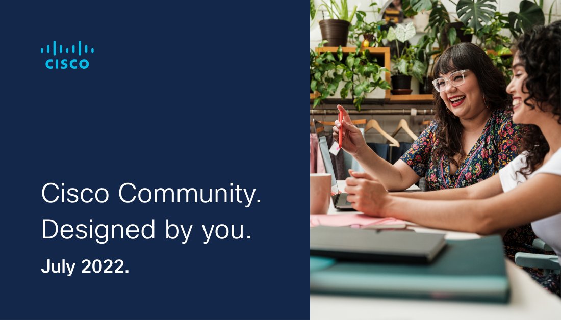 Big changes are coming to #CiscoCommunity. BIG. Who's ready? 🙋 cs.co/6010z94w2