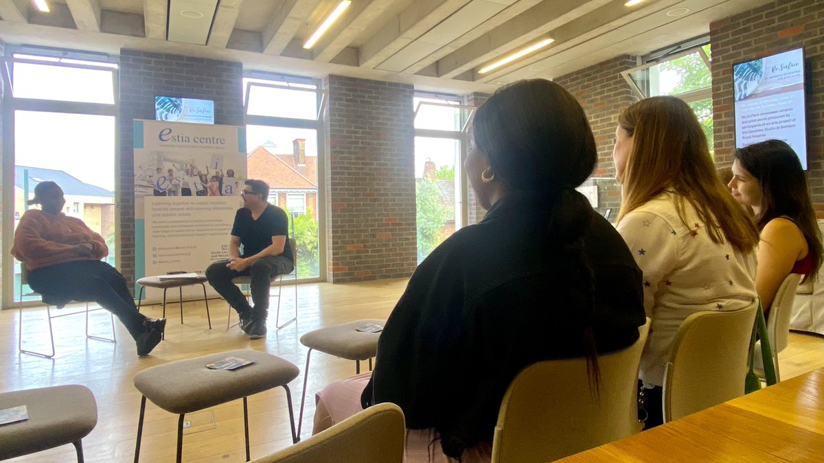 Thank you to everyone who took part in #learningdisabilityweek and especially to everyone who braved the rail strike to come to the <a href="/OrtusMaudsley/">ORTUS Cafe, Conferencing and Events</a> today to hear <a href="/BakedBeanCo/">The Baked Bean Charity</a> actors ‘in conversation…’. Such a great way to round off the week! 💙🎭☕️
<a href="/berryanne/">Kerry Harwood 💜</a> <a href="/MaudsleyNHS/">NHS Maudsley</a>