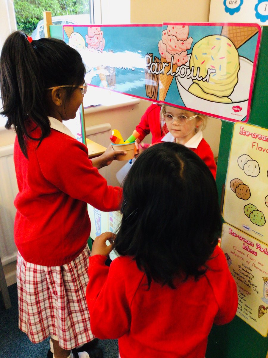 PipersPrePrep's tweet image. #PipersReception Ice cream parlour is open and taking orders! #PipersPrePrep