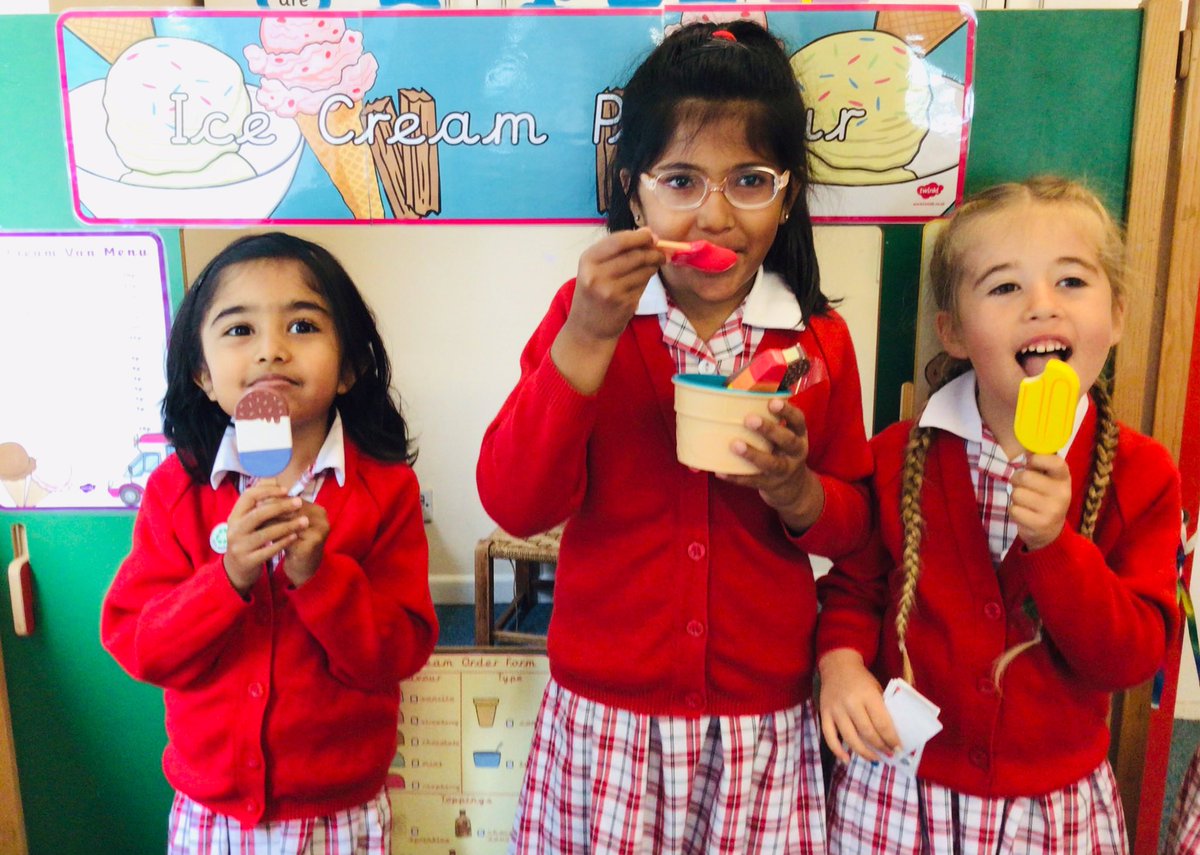 PipersPrePrep's tweet image. #PipersReception Ice cream parlour is open and taking orders! #PipersPrePrep