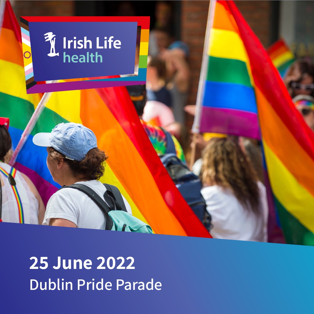 After enjoying a month of Pride events and celebrations, we’re excited for the Dublin Pride Parade on Saturday! #IrishLifePride #DublinPride #PrideMonth