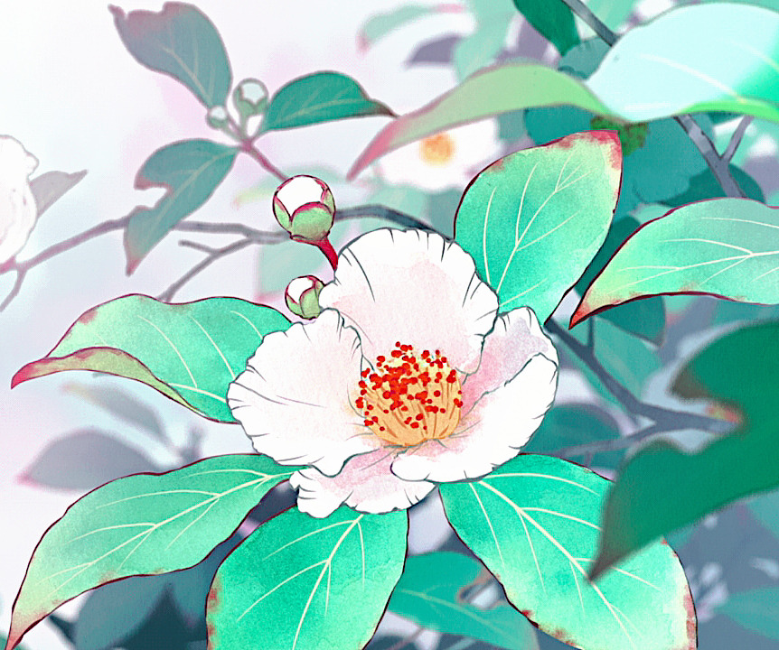 「Backgrounds from Heike Monogatari ( 平家物語」|Tohadのイラスト