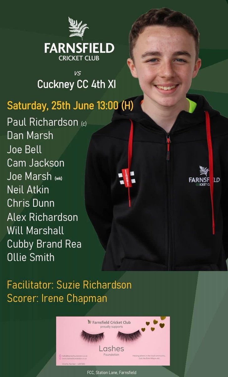 🚨TEAMS🚨

1st XI are looking to make it 3 on the bounce away against <a href="/PapplewickCC/">Papplewick&Linby CC</a> 

2nd XI are at home to <a href="/BlidworthCWCC/">Blidworth C. W. Cricket Club</a> 

3rd XI are down at Edingley hosting <a href="/cuckneycc/">Cuckney Cricket Club</a> 

60/60 please ferns 🌿🌿

#UTF #CricketAtHeart