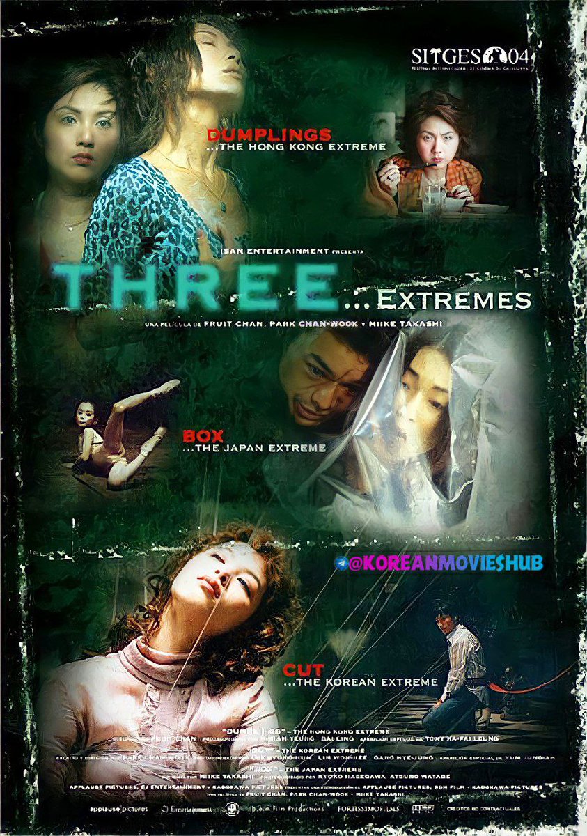 TamilDelight's tweet photo. #DelightReview : #ThreeExtremes aka #SaamGaangYi - 2004 ( #Korean )🔞
#Genre - #Horror #thriller #antholology
#OTT - Unavailable in India
While most anthology films have one standout and oneweak link, but here all the three tales are short, sharp shockers.
1/5 https://t.co/uLvSq0a7hD