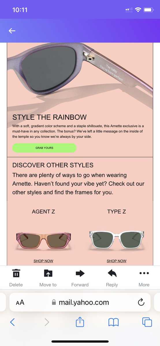 pigrigirl's tweet photo. Happy Pride, #ArnettexZayn, with the super slick #AgentZ and #TypeZ frames featuring in their Pride marketing @zaynmalik https://t.co/I1zsHYGwvt