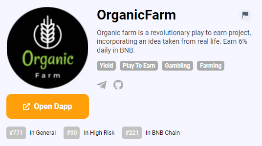 bnb_farm's tweet photo. We are top 90 on DappRadar. Let's move on
https://t.co/3ih0QEaTZw
#bitcoin #blockchain #DeFi  #元宇宙 #GameFi #挖矿 #矿工 #以太坊 #ETH #BTC 
#miner #Farm #BNB #BSC  #P2E  #defiyield #dApps #StakingRewards #Bakedbeansfork #passiveincome https://t.co/84Q7YYZtsG