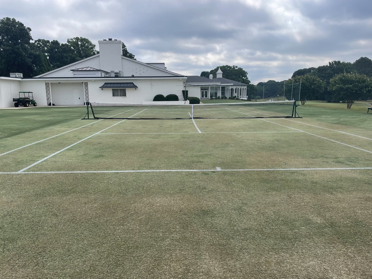 Tim Carpenter, CGCS (@gcc_agronomy) on Twitter photo Grass tennis court is ready for our first event tonight on the court <a href="/GastonCC1919/">Gaston Country Club</a> Will stay in place through the end of Wimbledon <a href="/Wimbledon/">Wimbledon</a> <a href="/AELTCGroundsman/">Wimbledon Groundsman</a> Grass tennis court is ready for our first event tonight on the court <a href="/GastonCC1919/">Gaston Country Club</a> Will stay in place through the end of Wimbledon <a href="/Wimbledon/">Wimbledon</a> <a href="/AELTCGroundsman/">Wimbledon Groundsman</a>