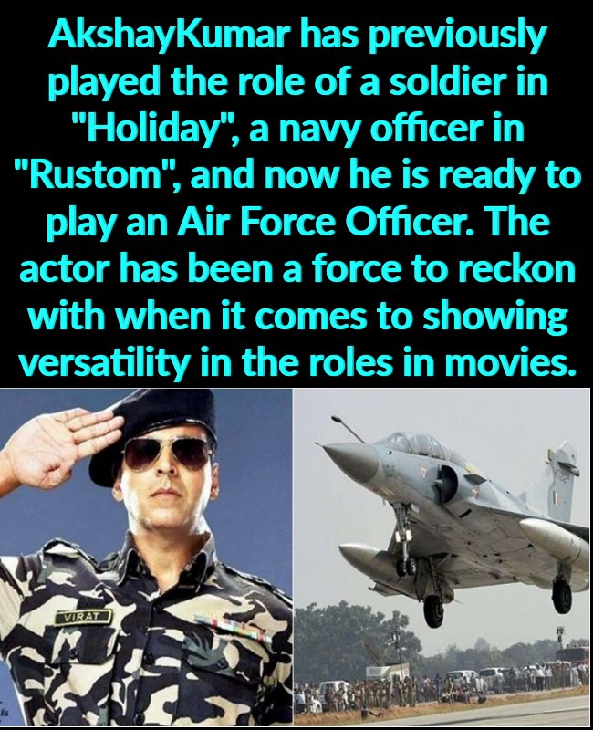 sp_akkian's tweet photo. #HeraPheri3   #RowdyRathore2 
#AirForceFilm   #KhelKhelMe 

Unstoppable #AkshayKumar 🔥 https://t.co/QFtRWEm2W9